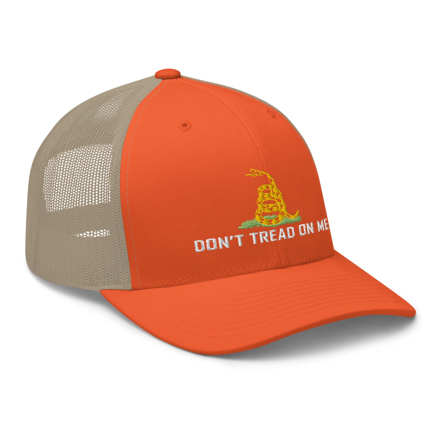 Don't Tread On Me Snapback Trucker Cap