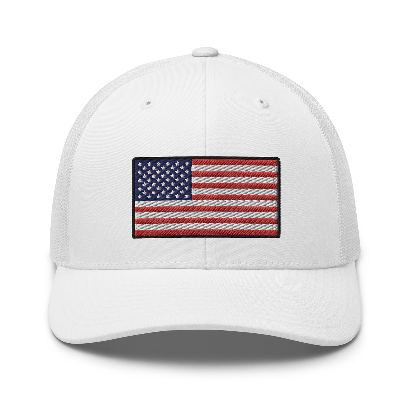 American Flag Snapback Trucker Hat