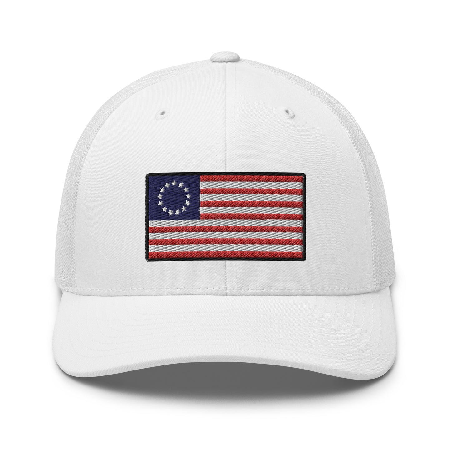 1776 USA Betsy Ross Snapback Trucker Hat