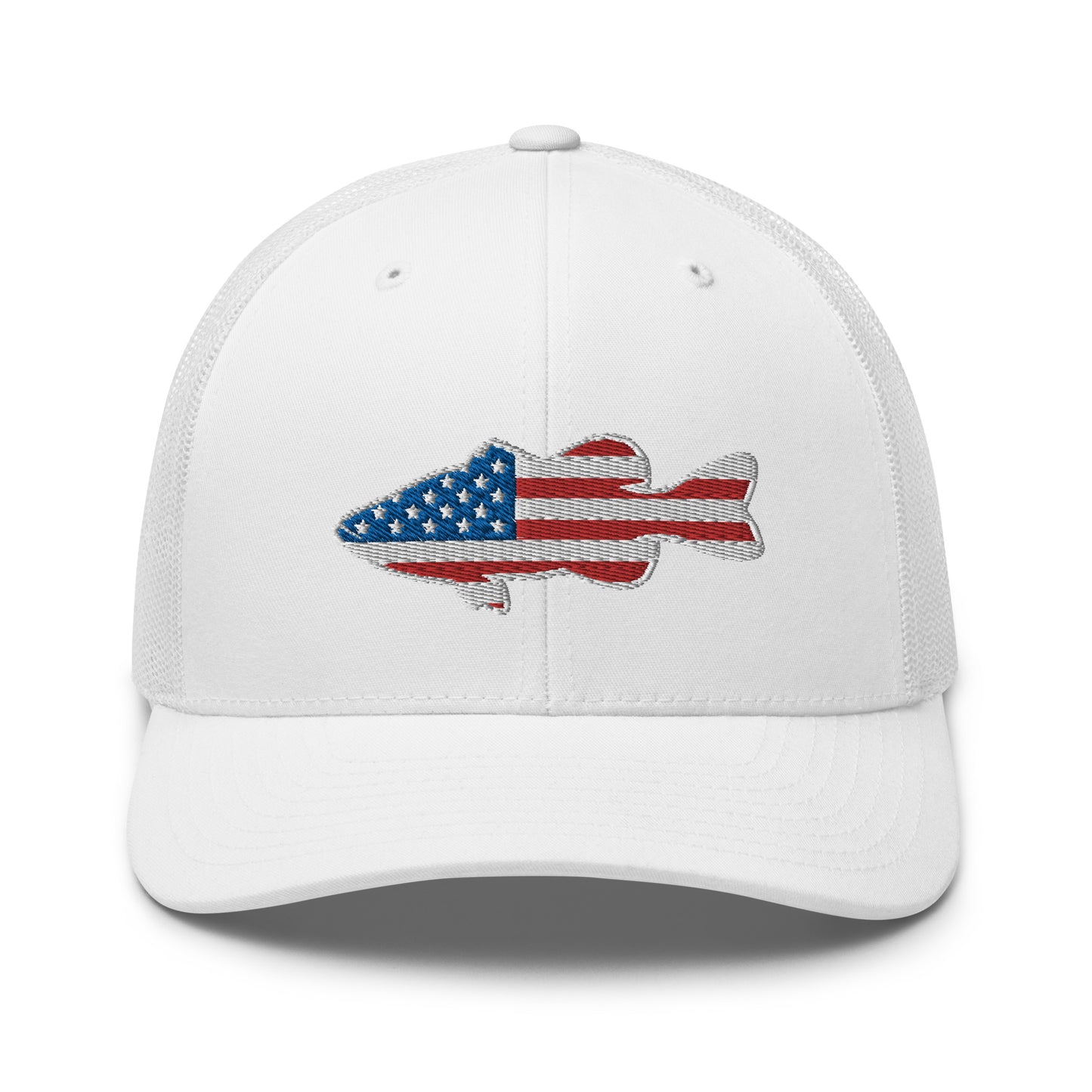 Bass Flag Snapback Trucker Hat