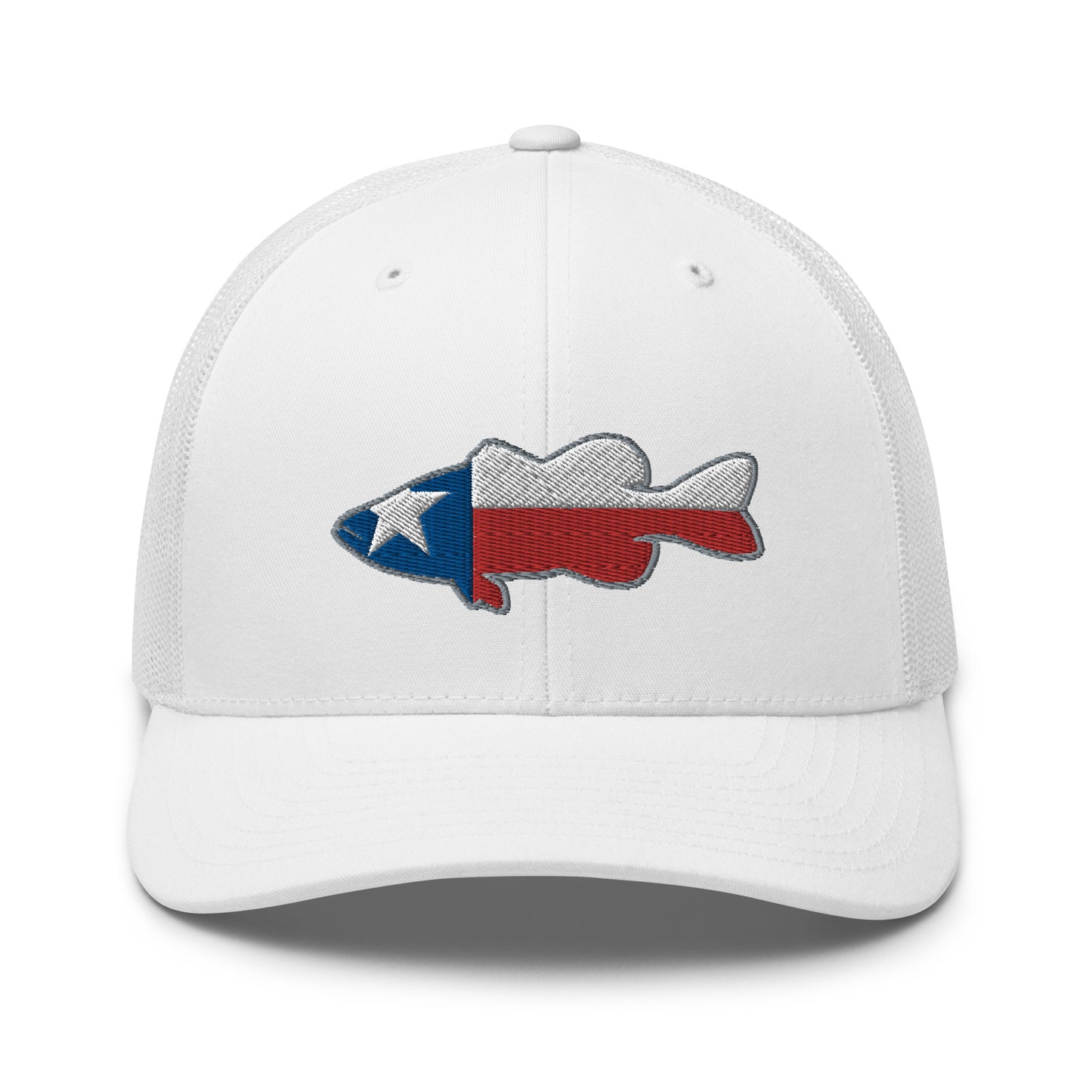 Texas Bass Flag Snapback Trucker Cap