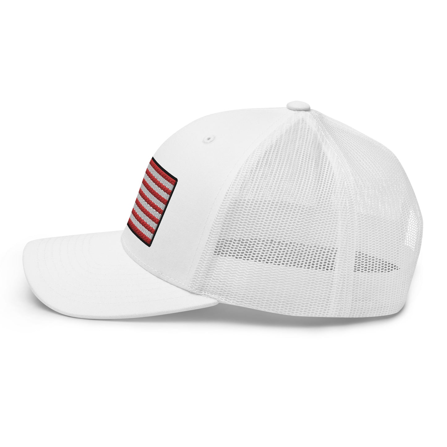 American Flag Snapback Trucker Hat