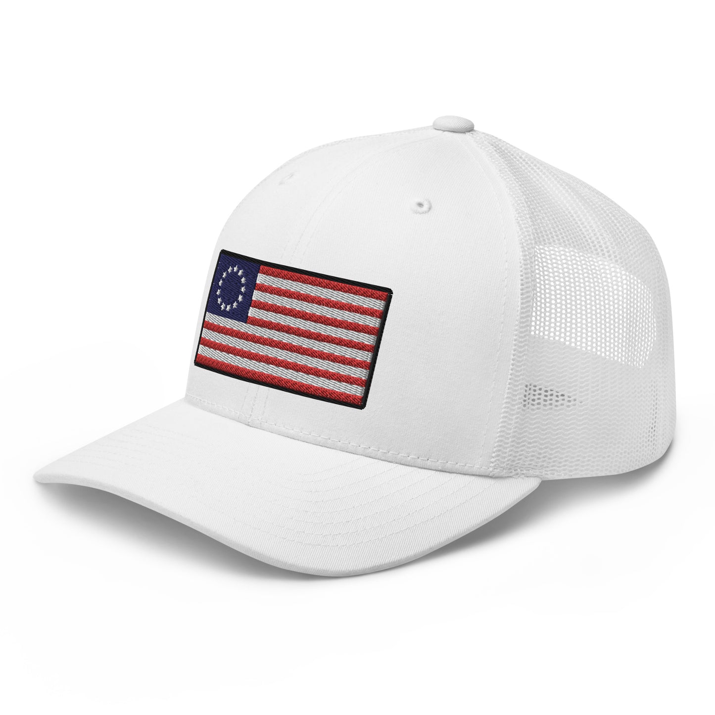 1776 USA Betsy Ross Snapback Trucker Hat