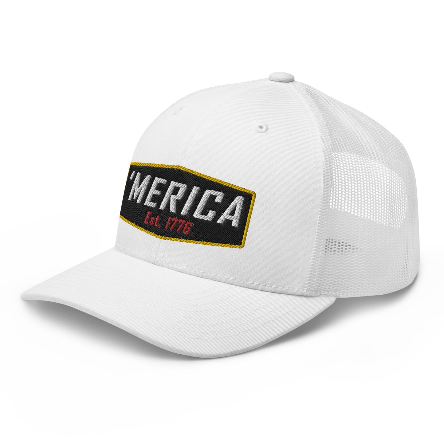 'Merica Est. 1776 Snapback Trucker Hat