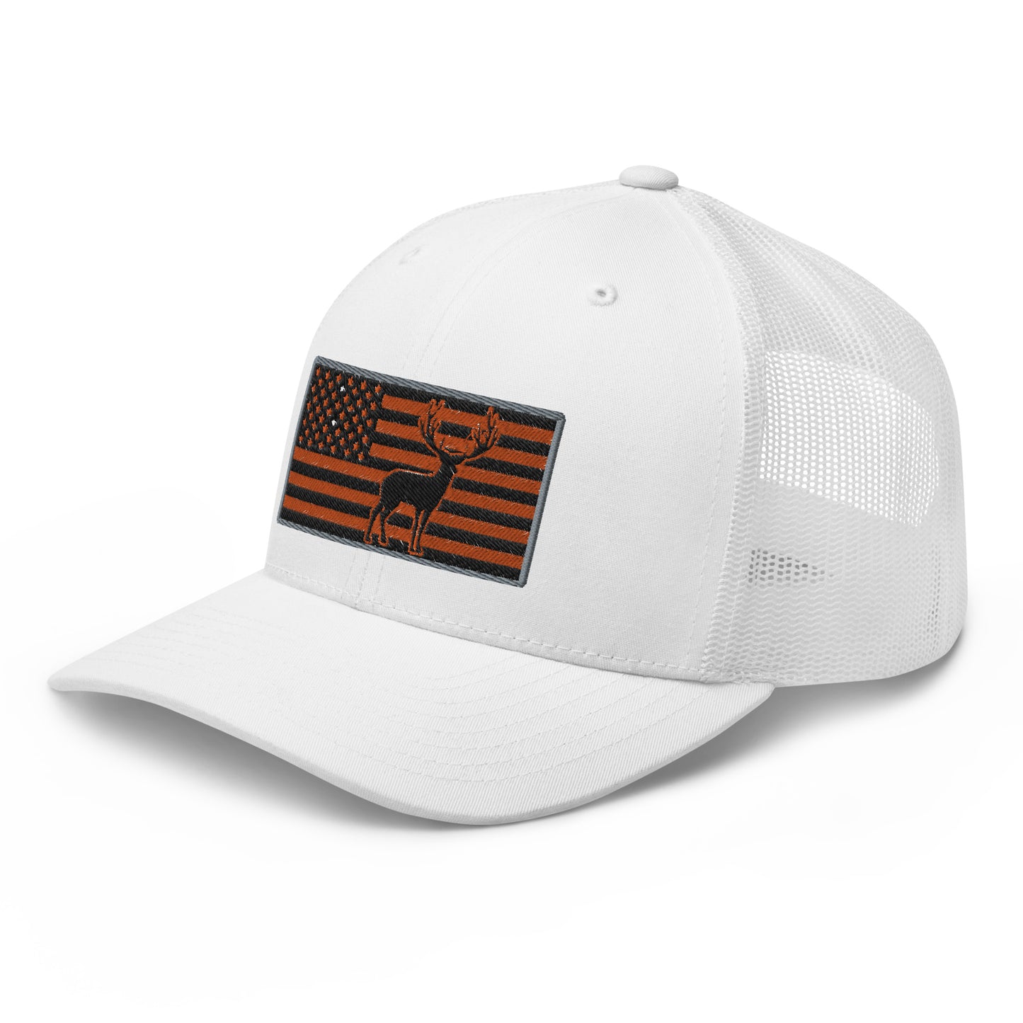 Buck Flag Snapback Trucker Hat