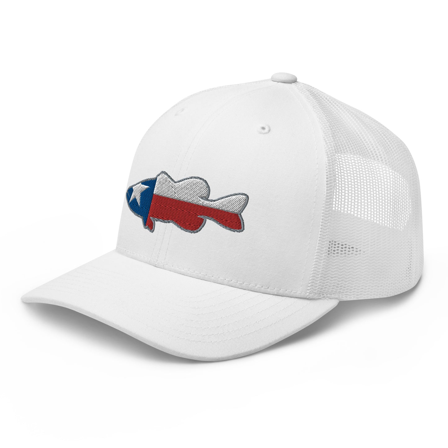 Texas Bass Flag Snapback Trucker Cap