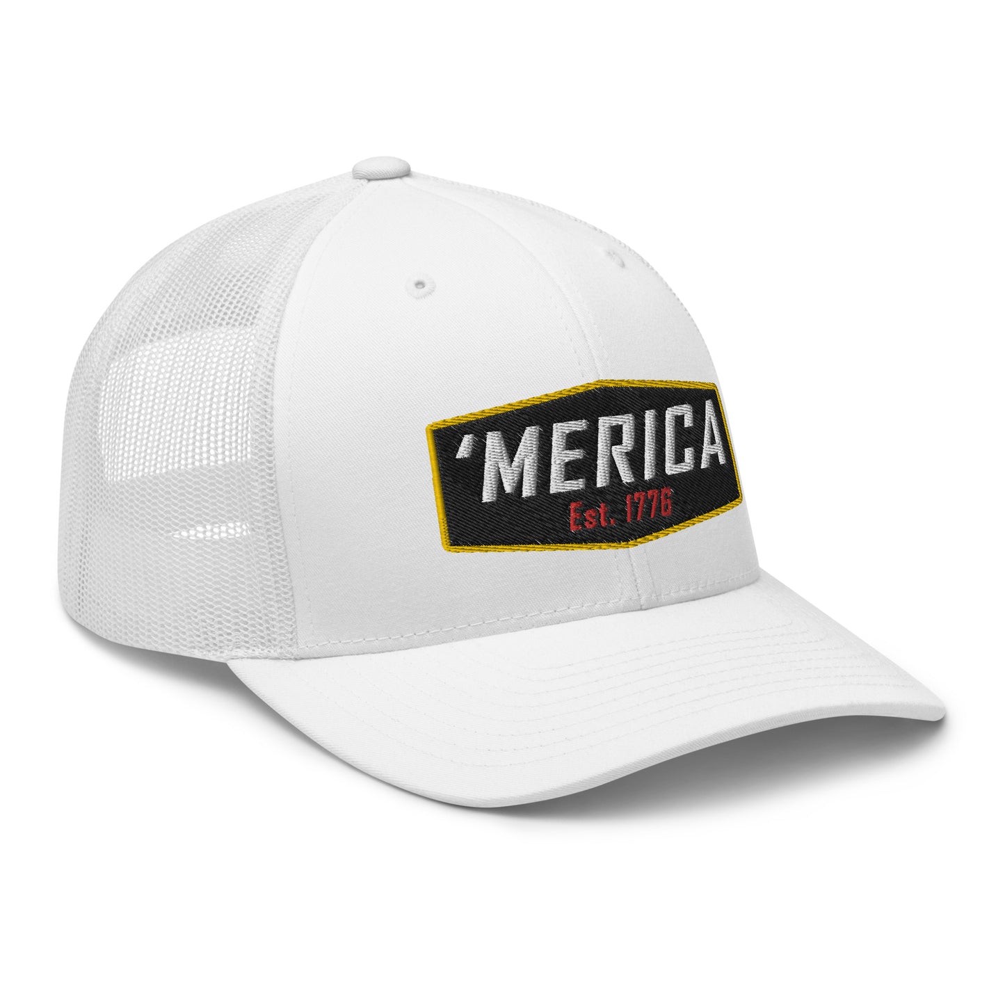 'Merica Est. 1776 Snapback Trucker Hat