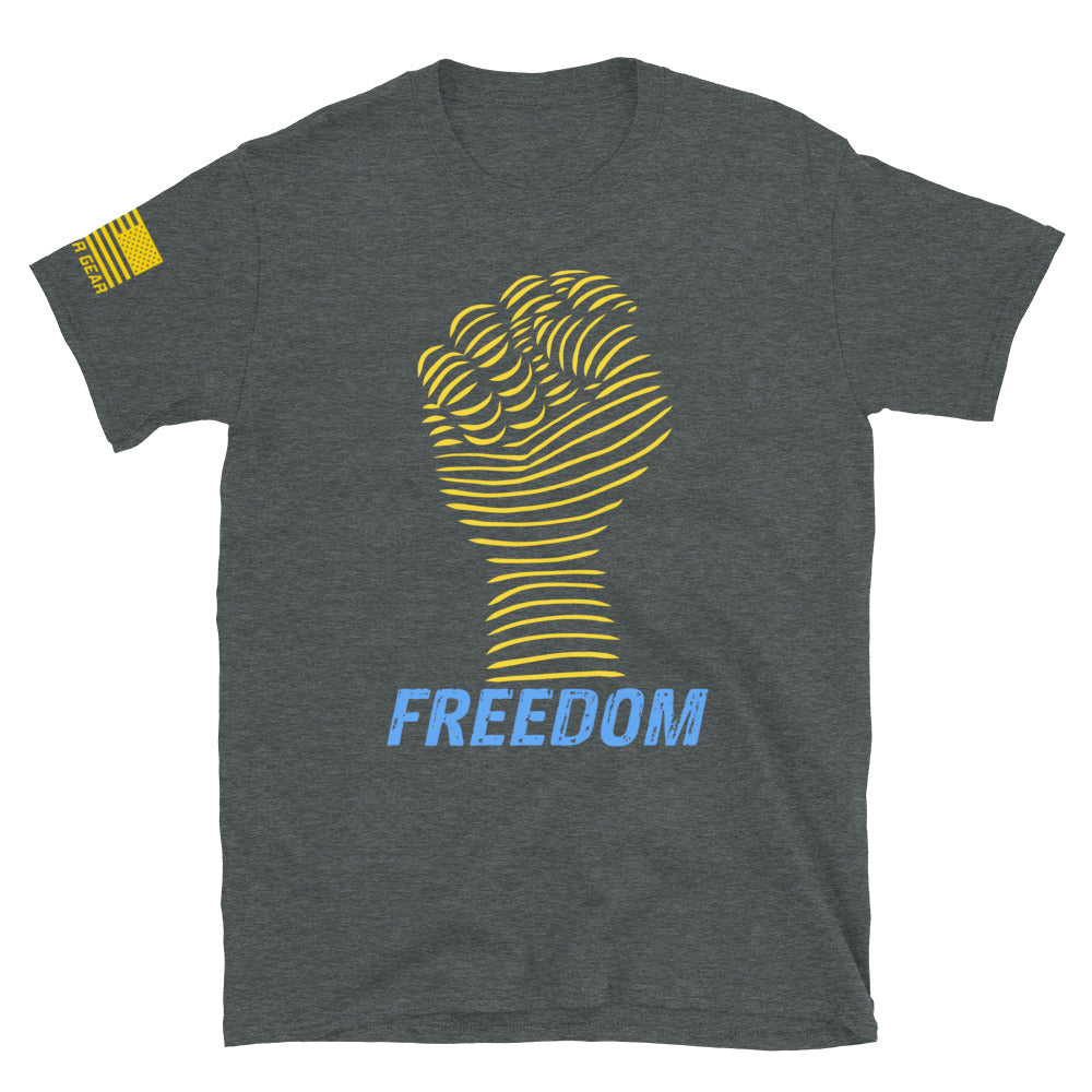 Freedom Fist - Ukraine Blue And Yellow